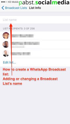 Creating a WhatsApp Broadcast List_08_adding or changing a broadcast list's name